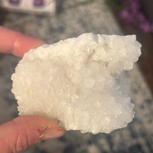 White Crystal Cluster